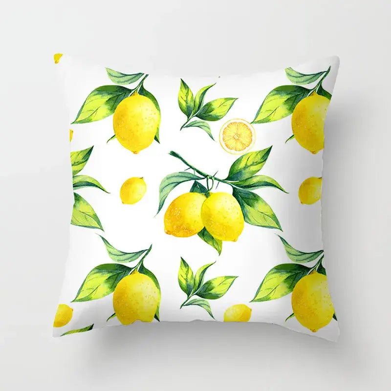 Taie D'Oreiller Imprimée Polyester LEMONA Housse de France