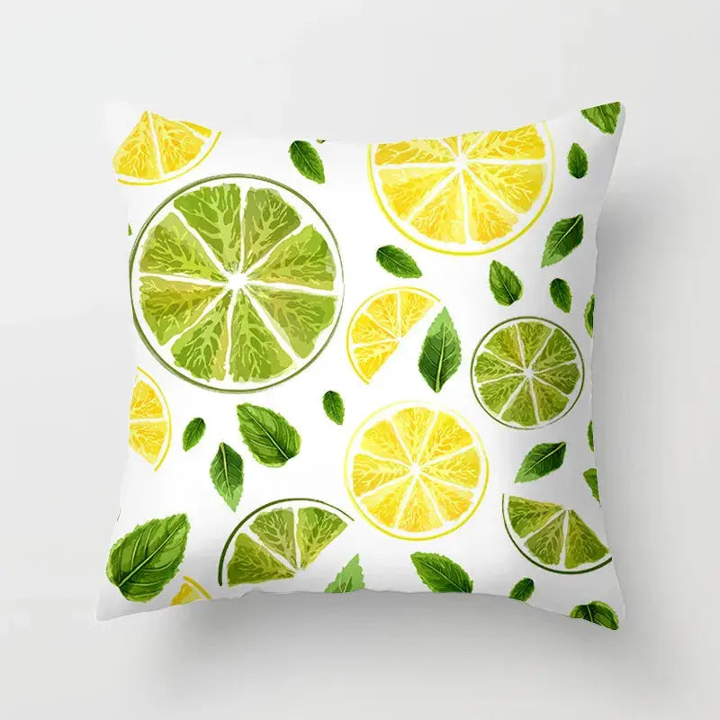 Taie D'Oreiller Imprimée Polyester LEMONA Housse de France