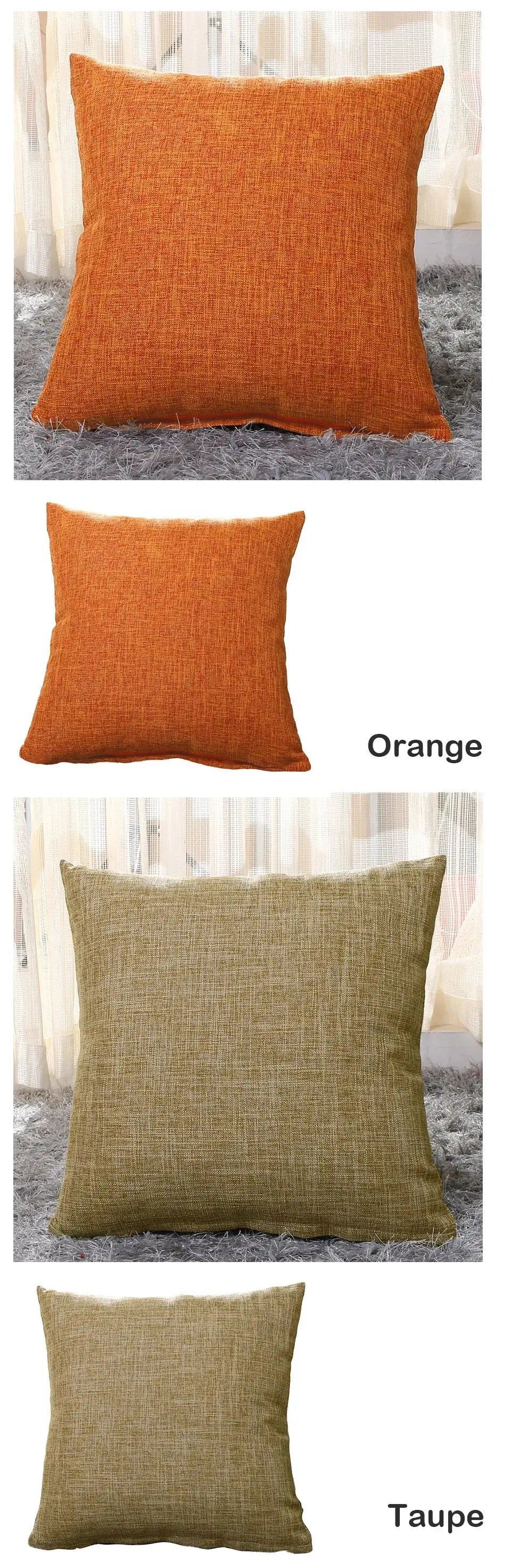 Taie d'Oreiller Moderne Eco LINORA Housse de France