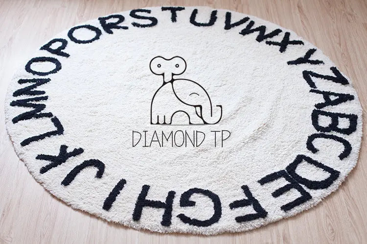 Tapis Rond Minimaliste CREA