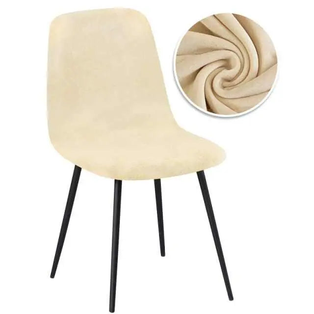 VELVET - Housse chaise scandinave en velours - Housse De France